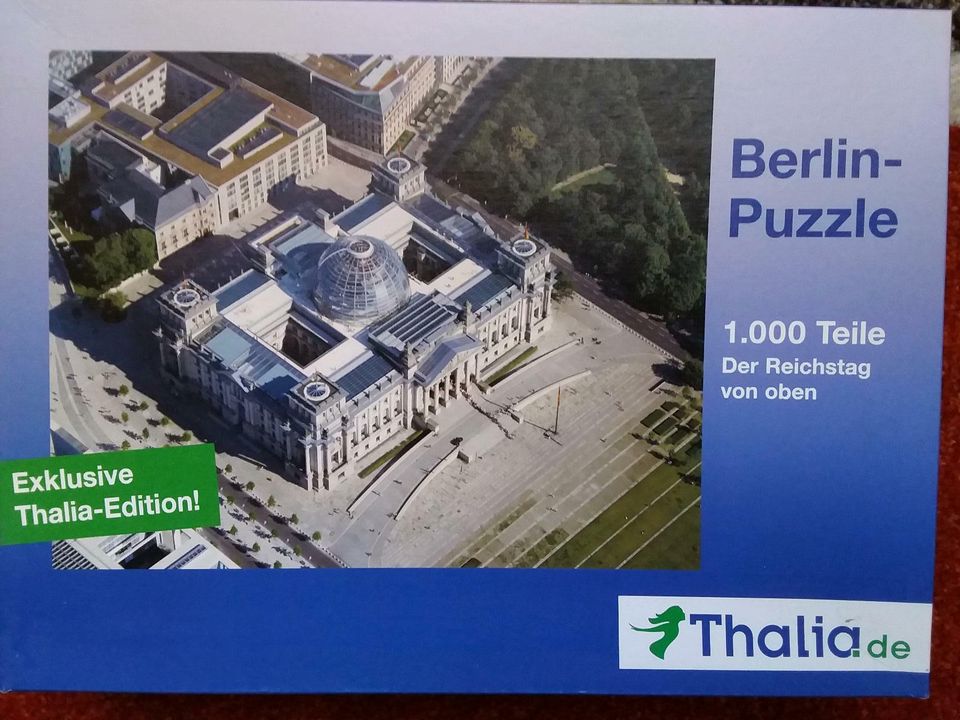 Puzzle 1000Teile Berlin Reichstag in Vitte