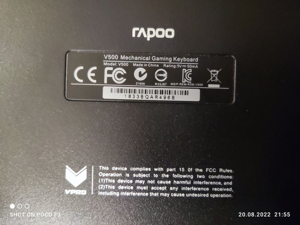 Rapoo VPRO V500 mechanische Gaming Tastatur in Leipzig