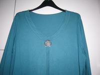 Shirt Sweatshirt Farbe Petrol Gr. 44 - Baumwolle/Modal Rheinland-Pfalz - Mommenheim Vorschau