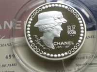 Original 5 euro 2008 PP Frankreich Coco Chanel 5 Unzen Silber Obergiesing-Fasangarten - Obergiesing Vorschau