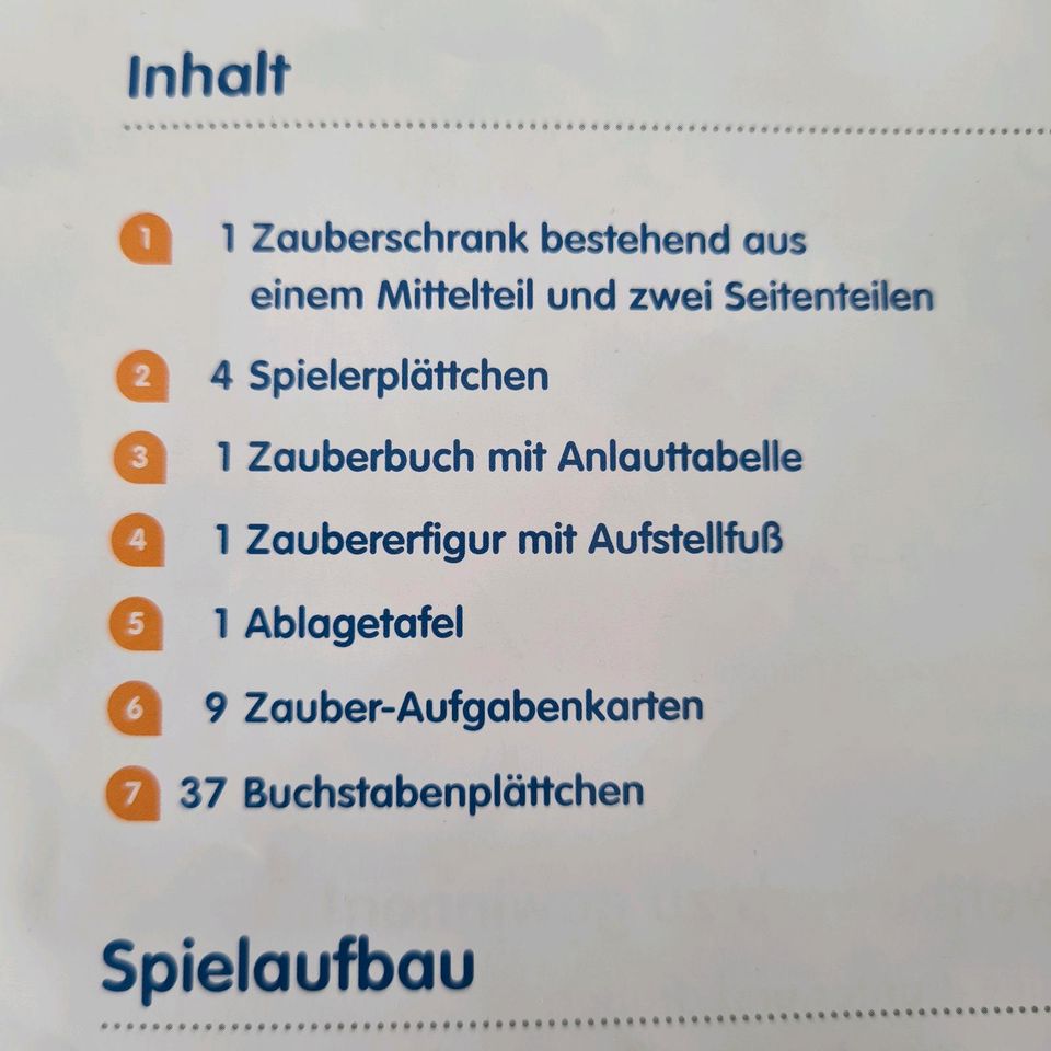 Ravensburger tiptoi Spiel 00511 Magors Lesezauber neuwertig in Wallertheim