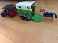 Playmobil Jeep mit Pferdeanhänger + Pferd Bayern - Oberstdorf Vorschau