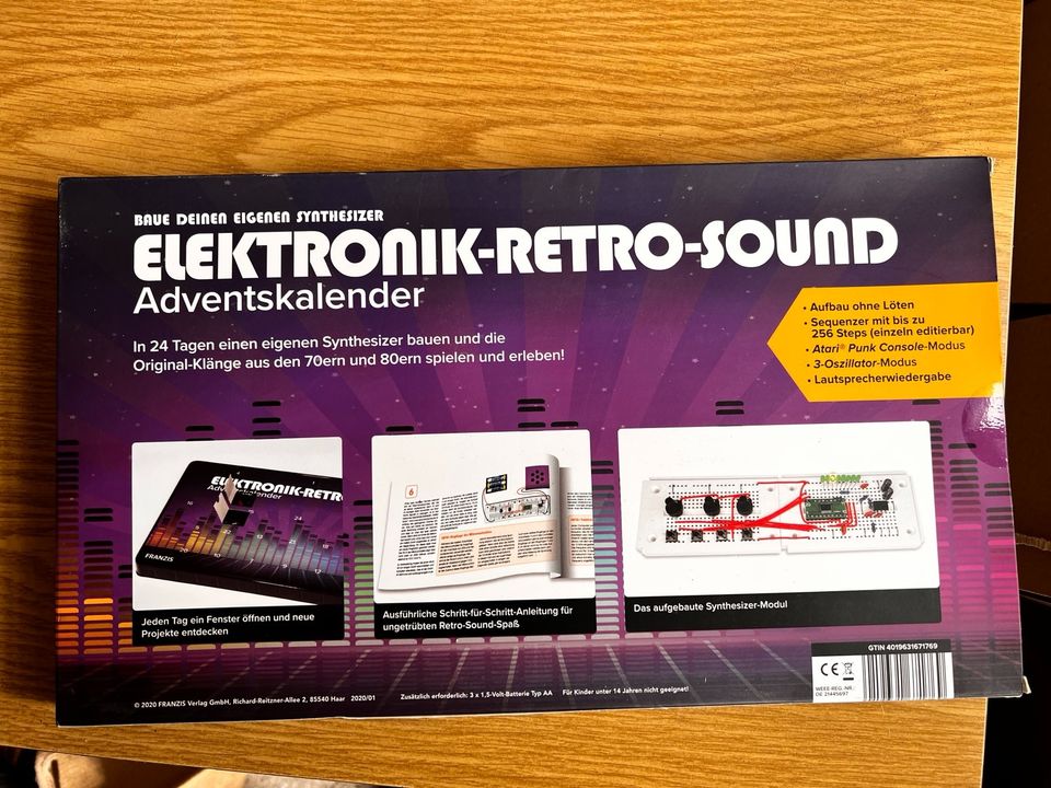 Elektronik-Retro-Sound Adventskalender neu! in Zorneding