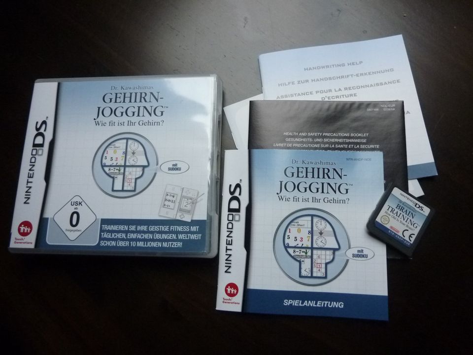 Gehirn-Jogging & Mahjong für Nintendo DS - wenig gebraucht in Emskirchen