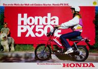 Honda PX 50 E Prospekt 198? Dresden - Reick Vorschau