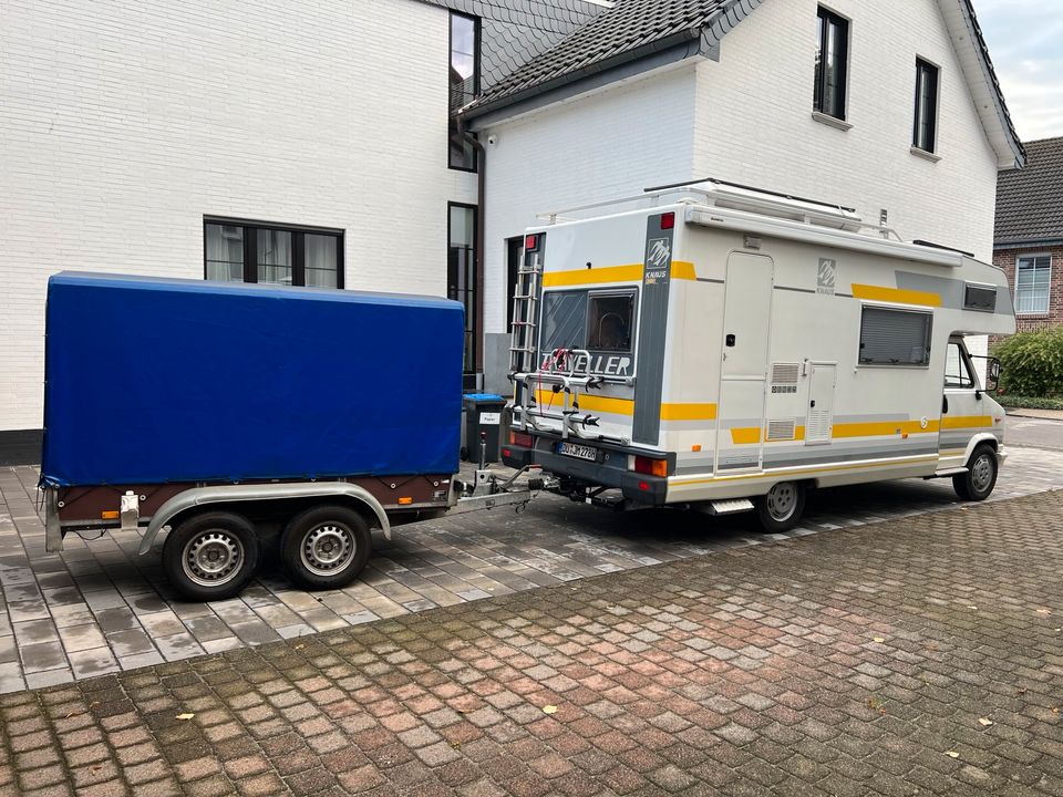 Knaus Traveller 625 Peugeot J5 280 Oldtimer Wohnmobil restauriert in Duisburg