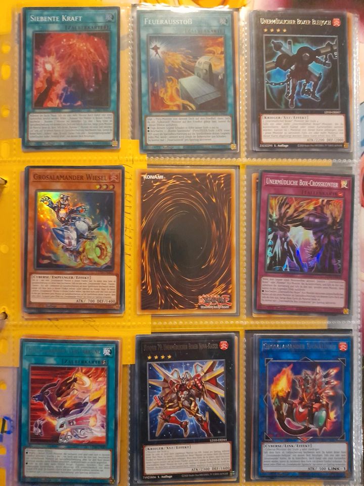 Yugioh Karten verschiedene Sets teil 1 in Nördlingen