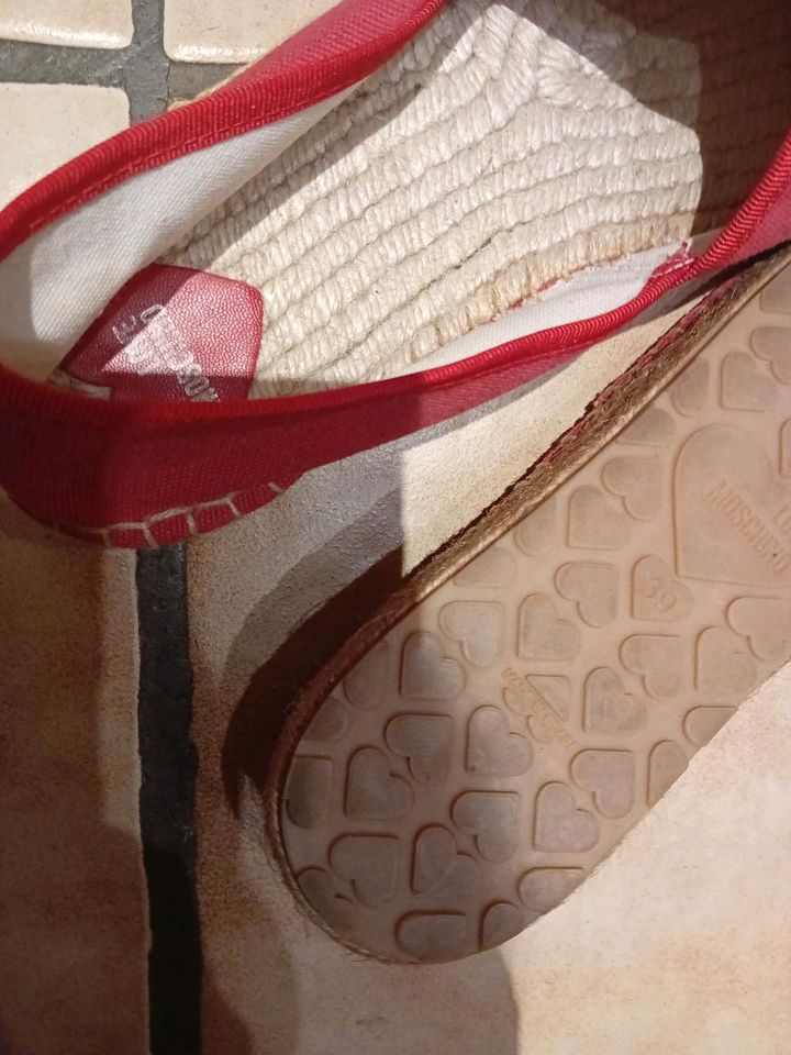 Love Moschino  Espadrilles Sommer Schuhe. Größe  39 in Mühlhausen-Ehingen