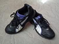 Sportschuhe, schwarz-lila, „PUMA", Gr. 40,5 , gut erhalten! Sachsen - Bockau Vorschau