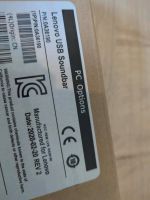 Lenovo USB Soundbar 0A36190 neu ovb für Bildschirm/Monitor Nordrhein-Westfalen - Recklinghausen Vorschau