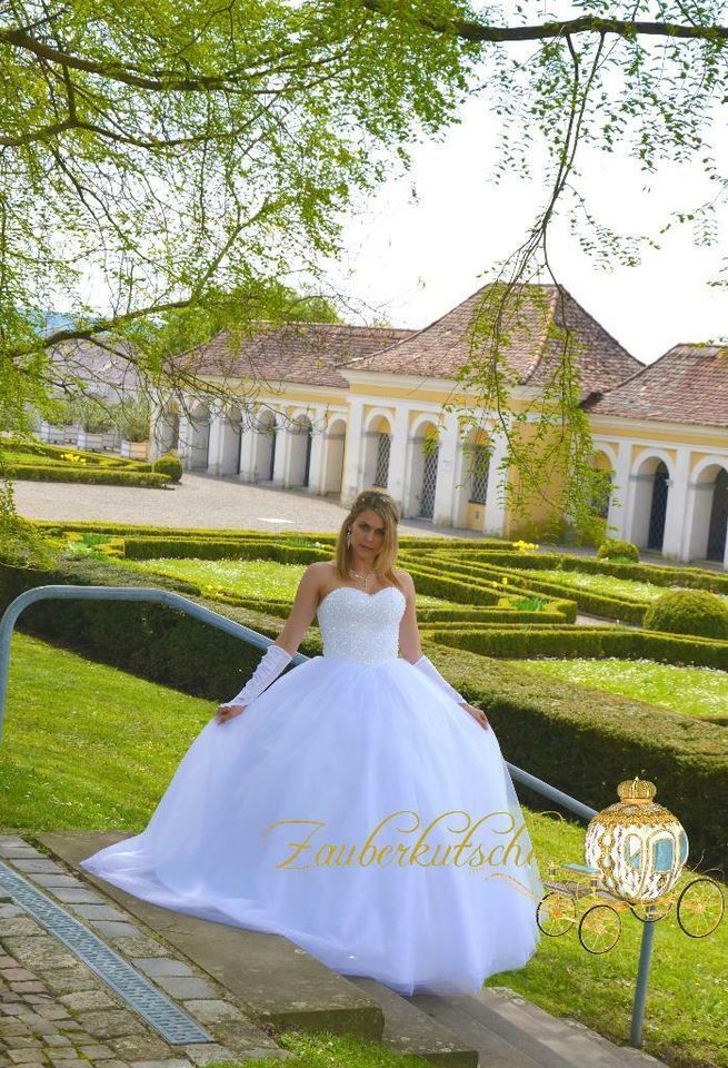 NEU Prinzessin Brautkleid Hochzeitskleid 34 36 38 40 42 44 46 48 in Meckenbeuren