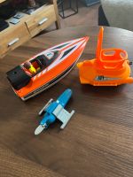 Playmobil zwei Rennboote + Tauchboot u. 2 Motoren. Top Nordrhein-Westfalen - Mülheim (Ruhr) Vorschau