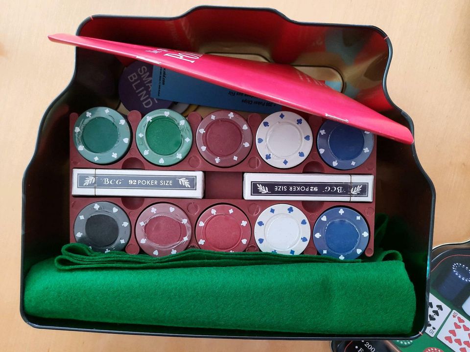 Texas Hold'em Poker Set in Weil am Rhein