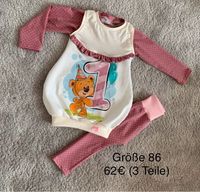 Handmade Geburtstagsset  ❤️ 86 neu Kleid Shirt Leggings 1 Baby Sachsen-Anhalt - Gröningen Vorschau