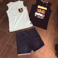 Jungs Sommer Set Jeans Shorts und Shirts gr 152 Neu Niedersachsen - Friesoythe Vorschau