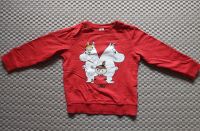 Moomin (Mumin) Pullover/Sweatshirt  (Farbe: rot, Größe: 116) Frankfurt am Main - Bornheim Vorschau