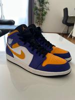 Jordan 1 Mid - LA Lakers - US10,5 - neuwertig Thüringen - Gera Vorschau