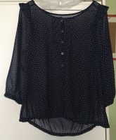 Blaue Bluse mit Muster (Urban Outfitters) Wandsbek - Hamburg Poppenbüttel Vorschau