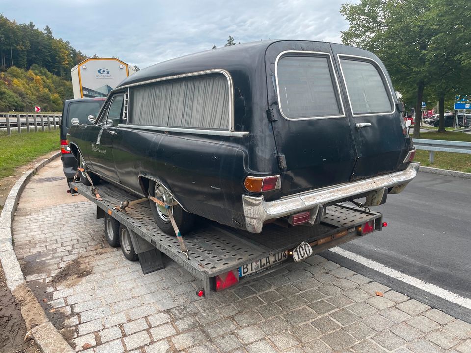 Opel Kapitan Leichenwagen Bastler zum restaurieren Original in Goldkronach