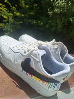 Nike Air Force 1 mit buntem Drip Design Bayern - Heilsbronn Vorschau