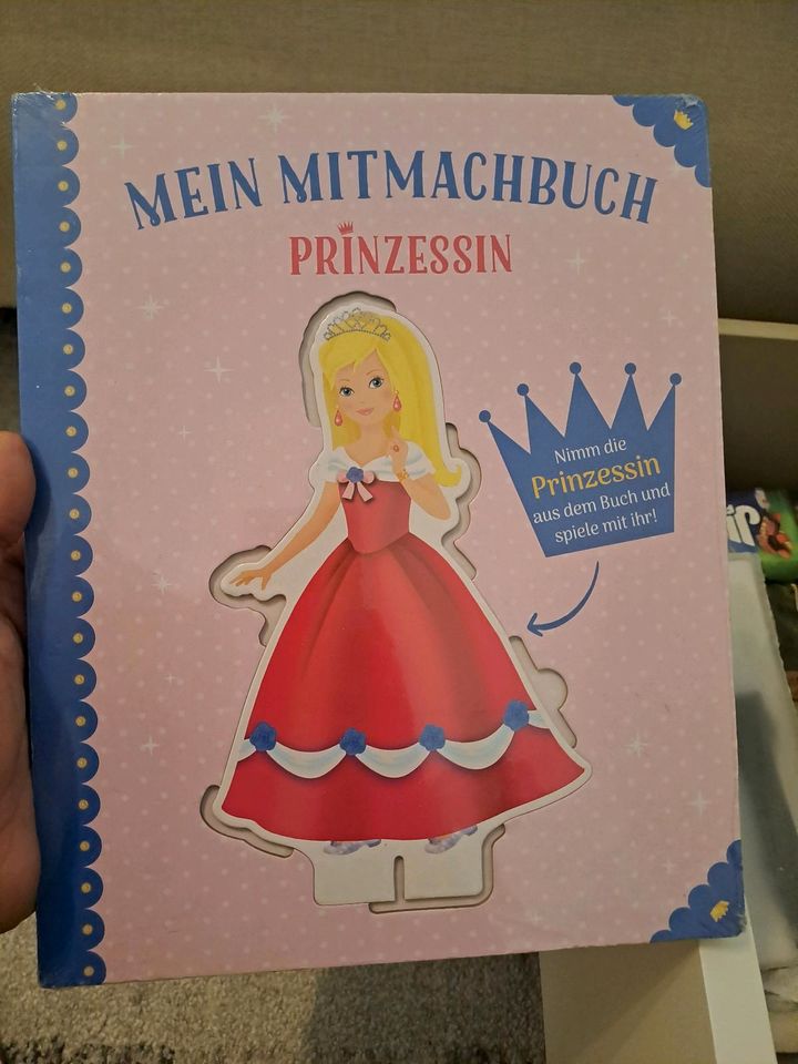 Mitmachbuch Prinzessin NEU Kinderbuch Babybuch Pappbuch in Dresden