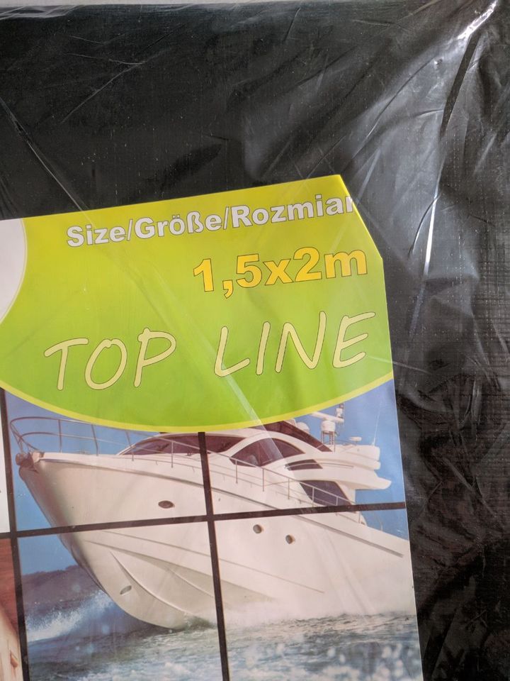 Abdeckplane Gewebeplane Top Line 260g/m² grün, 1,5m x 2m = 3m² gr in Darmstadt