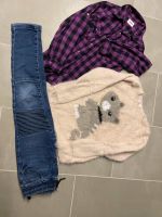 Mädchen Set Kuschelpullover Jeans Hemd Bayern - Taufkirchen Vils Vorschau