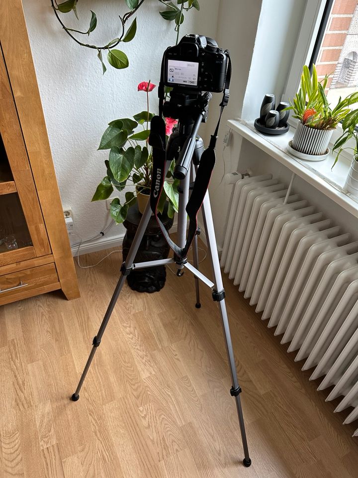 Canon EOS 550D (DSLR Spiegelreflexkamera & Zubehör; 4 Objektive) in Halstenbek