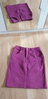 Jeansrock/Stretch-Jeansrock weinrot Brandenburg - Luckenwalde Vorschau