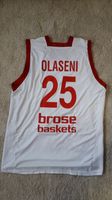 Brose Bamberg Trikot Nr.25 Olaseni + Short Baskets Macron Bayern - Ebensfeld Vorschau