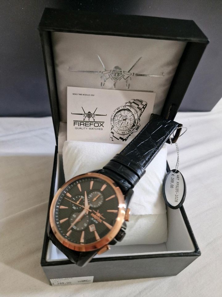 Herrenuhr Chronograph Firefox Adventure NEU UVP 269€ in Nordrhein-Westfalen  - Monheim am Rhein | eBay Kleinanzeigen ist jetzt Kleinanzeigen