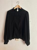 Amisu Spitzen Chiffon Plumetis Bluse schwarz Dresden - Strehlen Vorschau