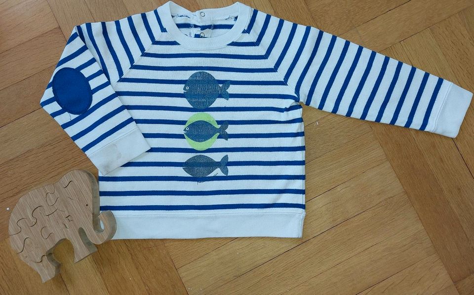 Petit Bateau Pullover. 86 Fische in Wiesbaden