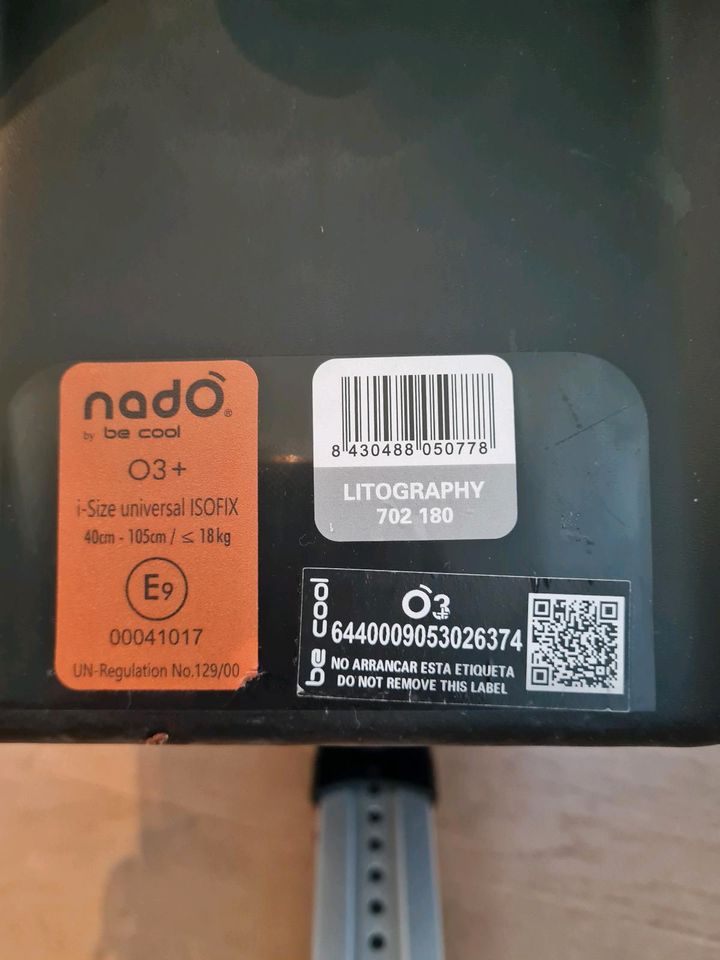Nado by be cool O3, AutoBaby/Kindersitz in Borken