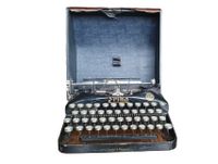 Typewriter Schreibmaschine Erika S&N Vintage Antik Deko Niedersachsen - Wietmarschen Vorschau