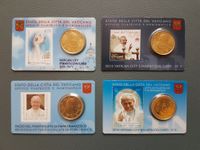 Vatikan: Euro- Münzen in StampCoincard, verschiedene Jahrgänge Dortmund - Aplerbeck Vorschau