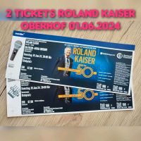 Last Minute! 2 Tickets Roland Kaiser Oberhof 01.06.2024 Innenraum Sachsen - Plauen Vorschau