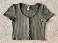 Pull & Bear Croptop - Größe M - Khaki Sachsen - Pesterwitz Vorschau