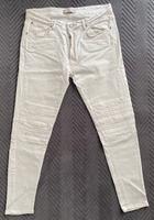 weiße Zara Skinny-Fit-Jeans | 44 Frankfurt am Main - Niederursel Vorschau
