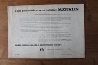 Märklin Beiheft zu 171 b Baukasten/-anleitung in Spanisch !!! Baden-Württemberg - Weinstadt Vorschau