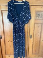 Boden Kleid Blau Punkte UK 22 xl 46/48 Hessen - Kassel Vorschau
