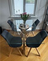 Glastisch 160x90cm mit vier Stühlen Nordrhein-Westfalen - Remscheid Vorschau