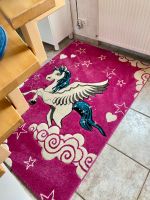 Kinder Teppich Mädchen Spielen Pink Einhorn 170 x 120 cm Hessen - Gründau Vorschau