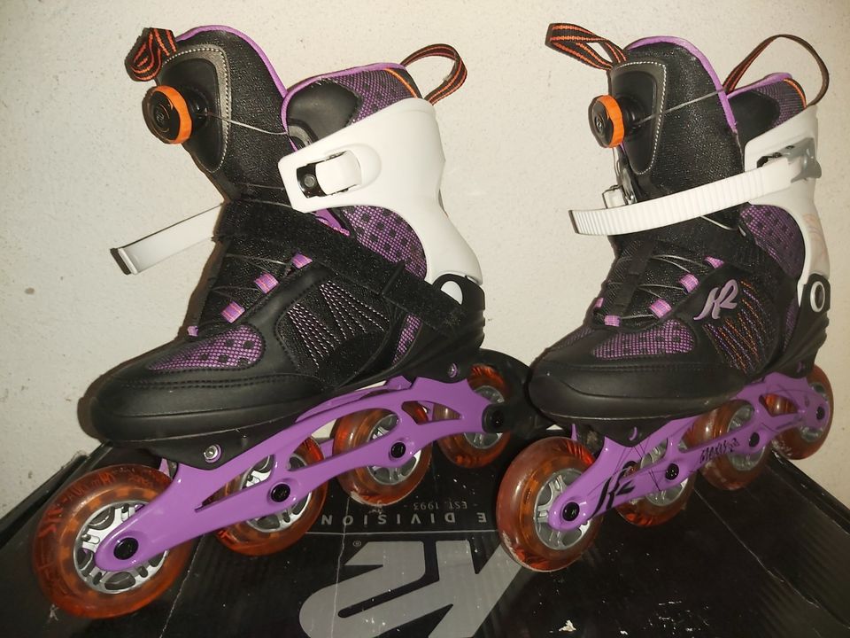 Inline Skates Inliner K2 Alexis Boa Fitness Woman Größe 40 in Sarstedt