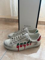 Gucci ACE Blade Herren Leder Sneaker Schuhe Original Größe 9 Hessen - Raunheim Vorschau