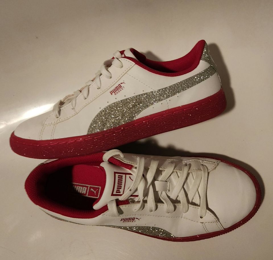 Puma basket 2025 iced glitter