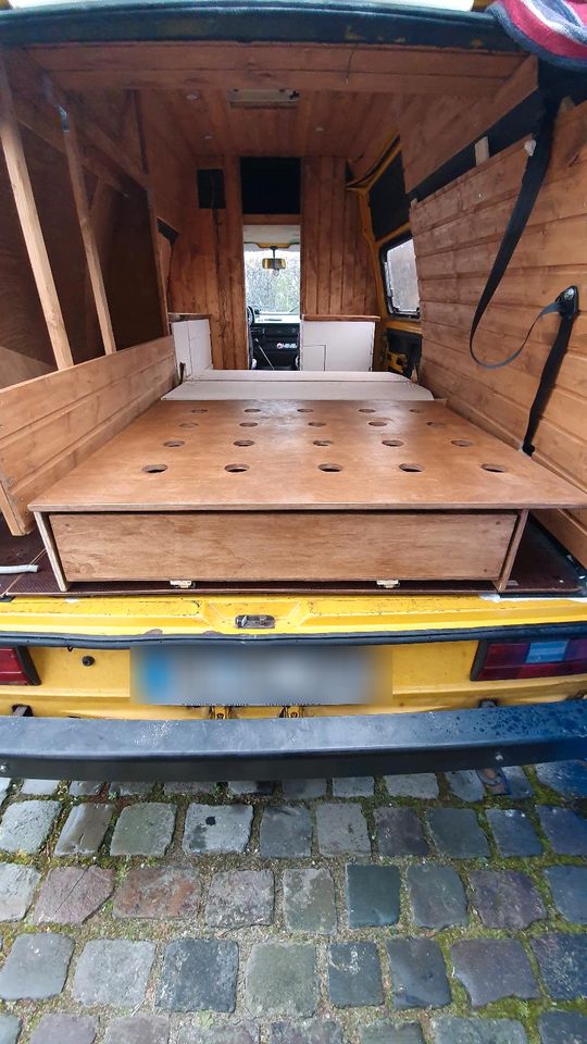 VW t3 Bulli Postbulli Camper Van inklusive Austauschmotor in Centrum