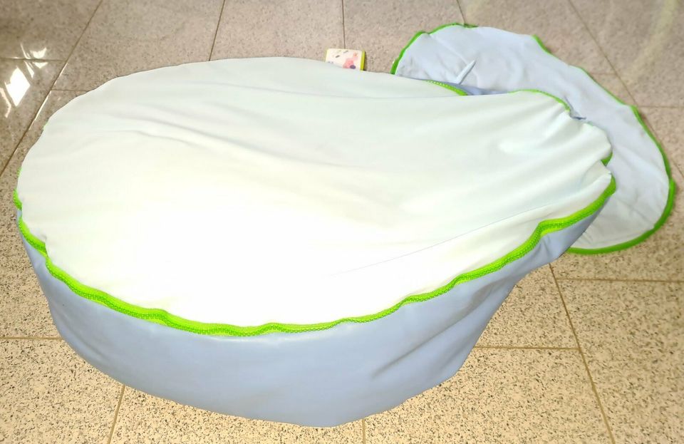 Doomoo Baby-Sitzsack Liegekissen,Wippe, Spielbogen, Nestschen in Gescher