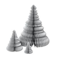 BROSTE COPENHAGEN Christmas Paper Tree/Glitzer - 3er-Set - silver Stuttgart - Vaihingen Vorschau