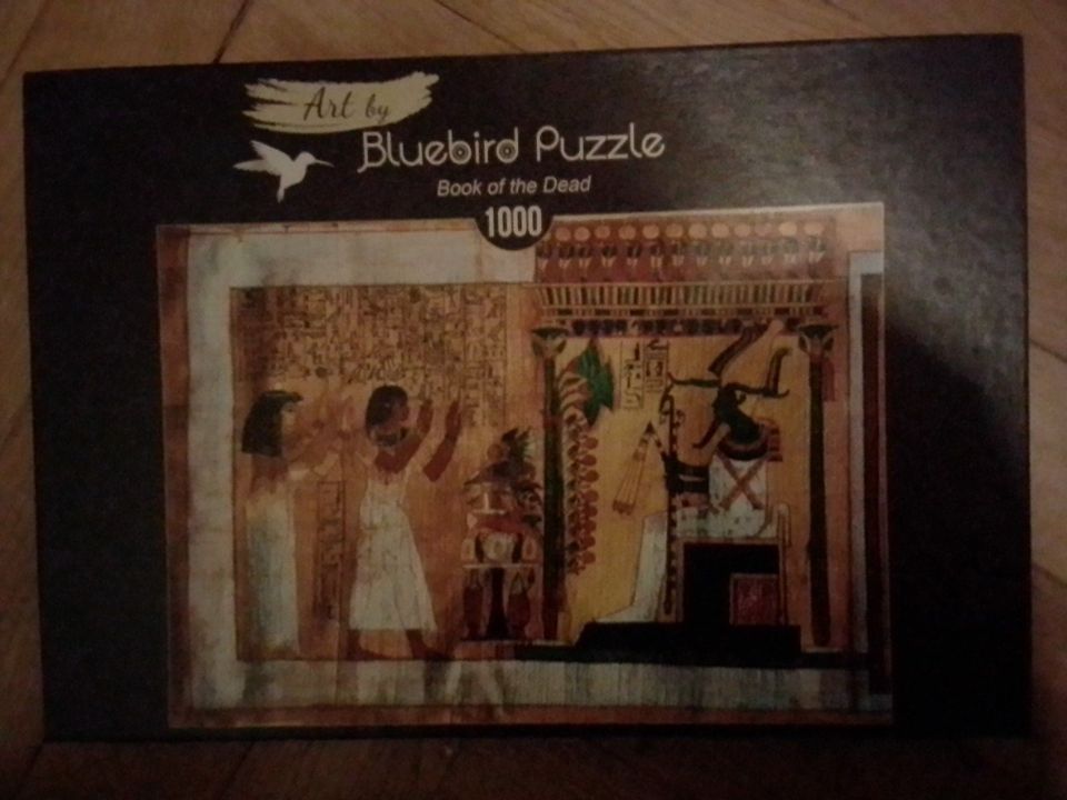 Kniffliges Bluebird-Puzzle "Book of the Dead" (1.000 Teile) in Berlin